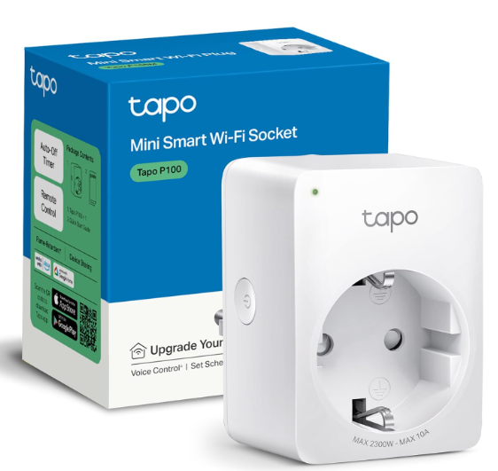 TP‑Link Tapo P100 | Enchufe Inteligente WiFi Mini | Alexa y Google