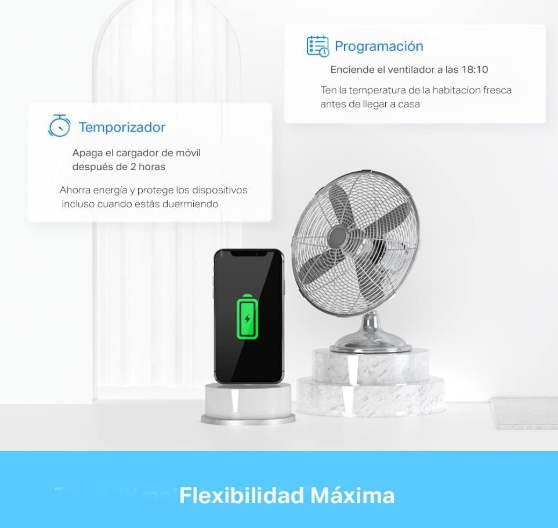TP‑Link Tapo P110 | Enchufe Inteligente WiFi con Energía | Pack 4