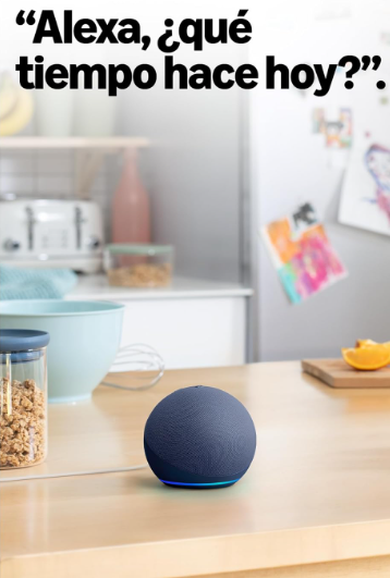 Echo Dot Última Generación | Altavoz Inteligente Alexa+ | Antracita